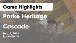 Parke Heritage  vs Cascade  Game Highlights - Dec. 5, 2019