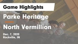Parke Heritage  vs North Vermillion  Game Highlights - Dec. 7, 2020