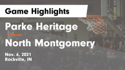 Parke Heritage  vs North Montgomery  Game Highlights - Nov. 6, 2021