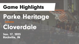 Parke Heritage  vs Cloverdale  Game Highlights - Jan. 17, 2023