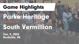 Parke Heritage  vs South Vermillion  Game Highlights - Jan. 9, 2024