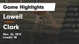 Lowell  vs Clark  Game Highlights - Nov. 26, 2019