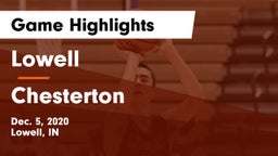 Lowell  vs Chesterton  Game Highlights - Dec. 5, 2020