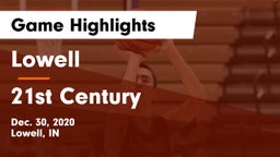 Lowell  vs 21st Century Game Highlights - Dec. 30, 2020