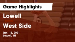 Lowell  vs West Side Game Highlights - Jan. 12, 2021