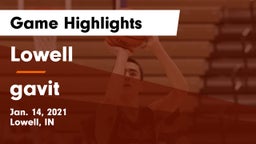 Lowell  vs gavit Game Highlights - Jan. 14, 2021