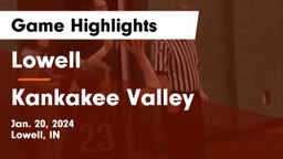 Lowell  vs Kankakee Valley  Game Highlights - Jan. 20, 2024
