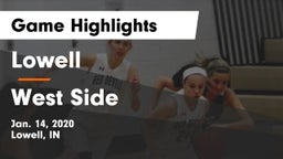 Lowell  vs West Side  Game Highlights - Jan. 14, 2020