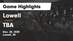 Lowell  vs TBA Game Highlights - Dec. 28, 2020