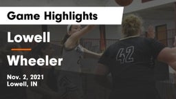 Lowell  vs Wheeler  Game Highlights - Nov. 2, 2021