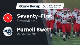 Recap: Seventy-First  vs. Purnell Swett  2017