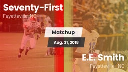 Matchup: Seventy-First High vs. E.E. Smith  2018