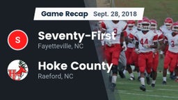 Recap: Seventy-First  vs. Hoke County  2018