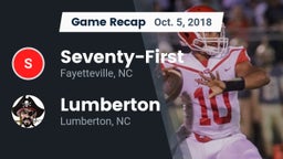 Recap: Seventy-First  vs. Lumberton  2018