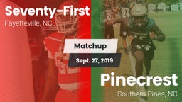 Matchup: Seventy-First High vs. Pinecrest  2019