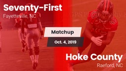 Matchup: Seventy-First High vs. Hoke County  2019