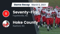Recap: Seventy-First  vs. Hoke County  2021