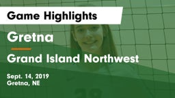 Gretna  vs Grand Island Northwest  Game Highlights - Sept. 14, 2019