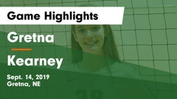 Gretna  vs Kearney  Game Highlights - Sept. 14, 2019