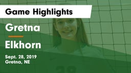 Gretna  vs Elkhorn  Game Highlights - Sept. 28, 2019