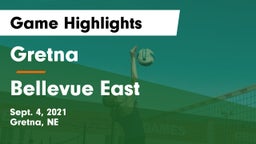 Gretna  vs Bellevue East  Game Highlights - Sept. 4, 2021