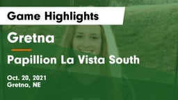 Gretna  vs Papillion La Vista South  Game Highlights - Oct. 20, 2021