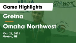 Gretna  vs Omaha Northwest  Game Highlights - Oct. 26, 2021