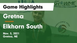 Gretna  vs Elkhorn South  Game Highlights - Nov. 3, 2021