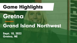 Gretna  vs Grand Island Northwest  Game Highlights - Sept. 10, 2022