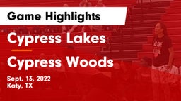 Cypress Lakes  vs Cypress Woods  Game Highlights - Sept. 13, 2022