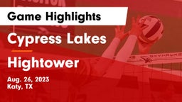 Cypress Lakes  vs Hightower  Game Highlights - Aug. 26, 2023