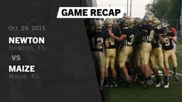 Recap: Newton  vs. Maize  2015