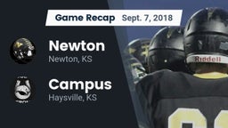 Recap: Newton  vs. Campus  2018