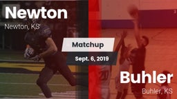 Matchup: Newton  vs. Buhler  2019