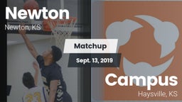 Matchup: Newton  vs. Campus  2019