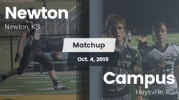 Matchup: Newton  vs. Campus  2019