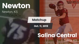 Matchup: Newton  vs. Salina Central  2019