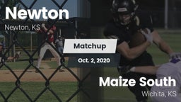 Matchup: Newton  vs. Maize South  2020