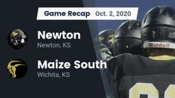 Recap: Newton  vs. Maize South  2020
