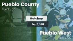 Matchup: Pueblo County High vs. Pueblo West  2017