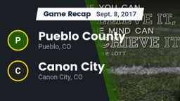 Recap: Pueblo County  vs. Canon City  2017