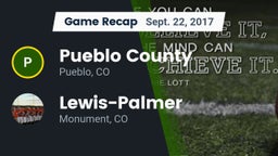 Recap: Pueblo County  vs. Lewis-Palmer  2017