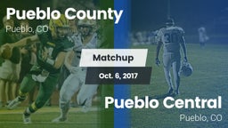 Matchup: Pueblo County High vs. Pueblo Central  2017