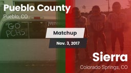 Matchup: Pueblo County High vs. Sierra  2017