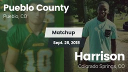 Matchup: Pueblo County High vs. Harrison  2018