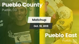 Matchup: Pueblo County High vs. Pueblo East  2018