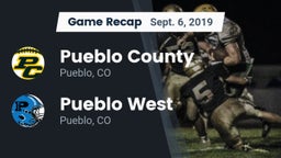 Recap: Pueblo County  vs. Pueblo West  2019