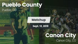 Matchup: Pueblo County High vs. Canon City  2019
