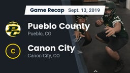 Recap: Pueblo County  vs. Canon City  2019