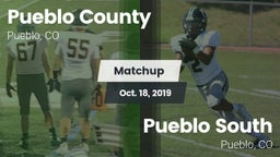 Matchup: Pueblo County High vs. Pueblo South  2019